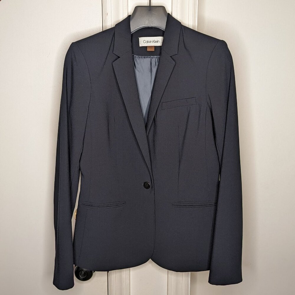Calvin Klein Black Blazer. Work wear